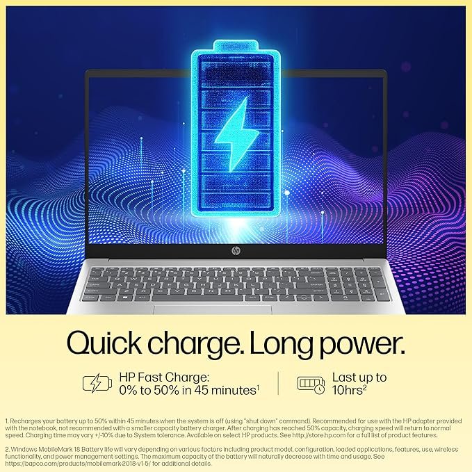 HP 15, AMD Ryzen 5 7430U (16GB DDR4, 512GB SSD) - Image 2